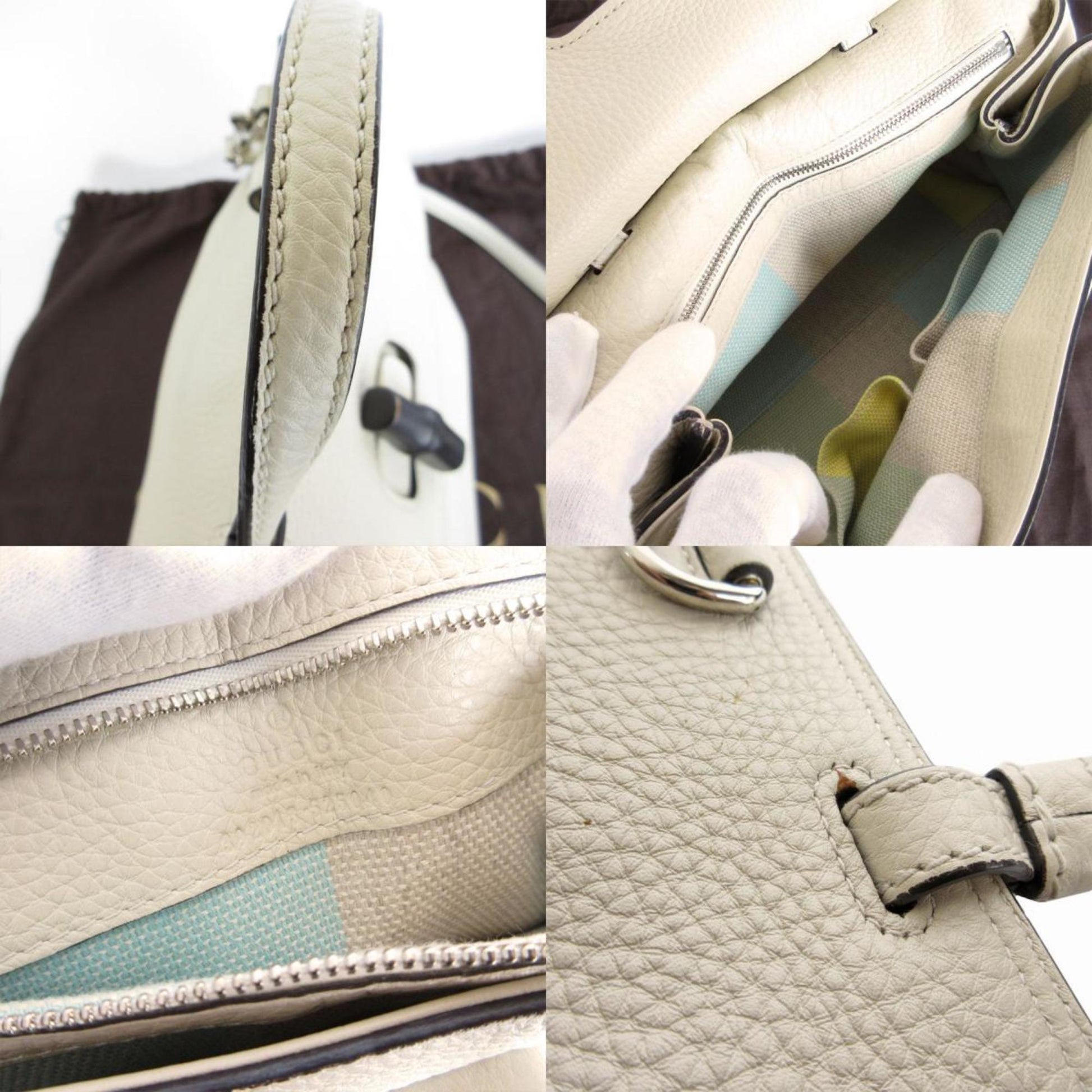 Gucci Leather Shoulder Bag