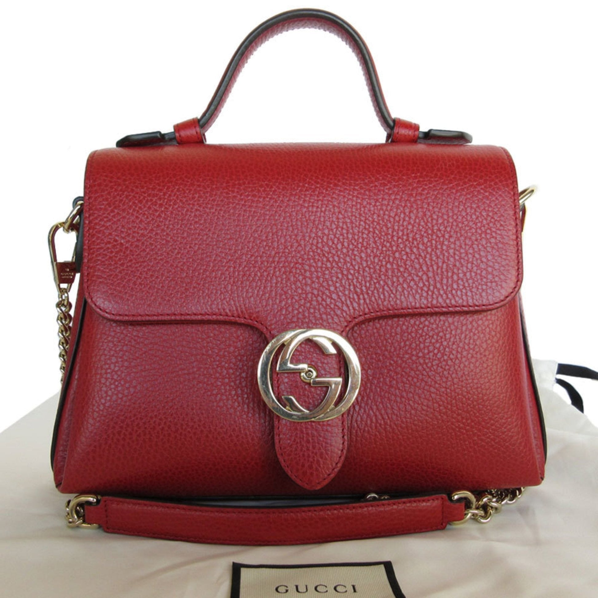 Gucci Leather Shoulder Bag