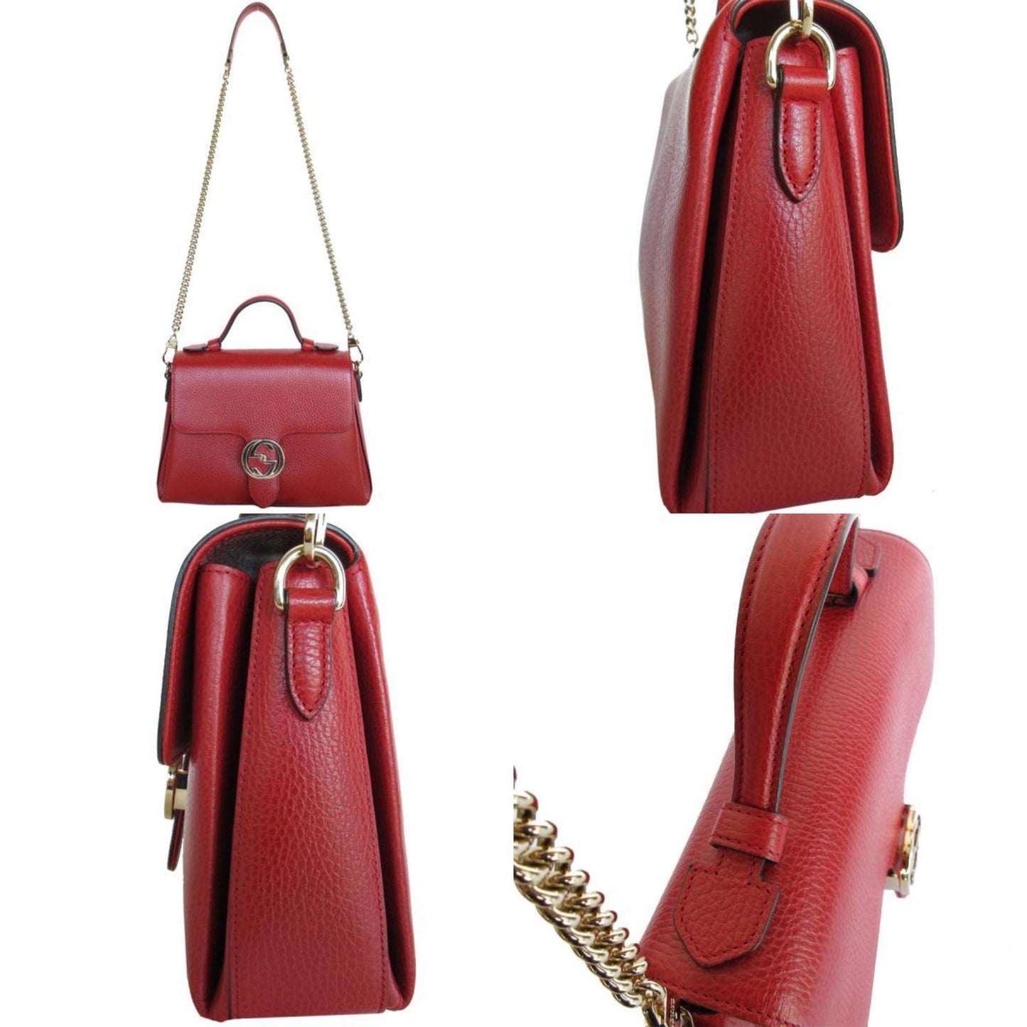 Gucci Leather Shoulder Bag