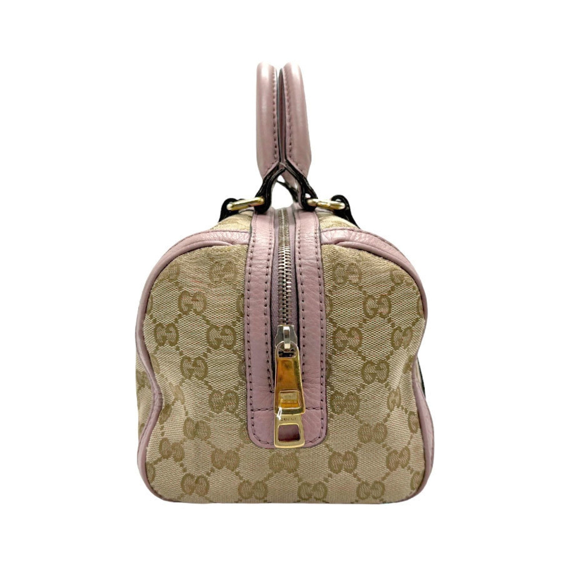Gucci Leather Canvas Shoulder Bag