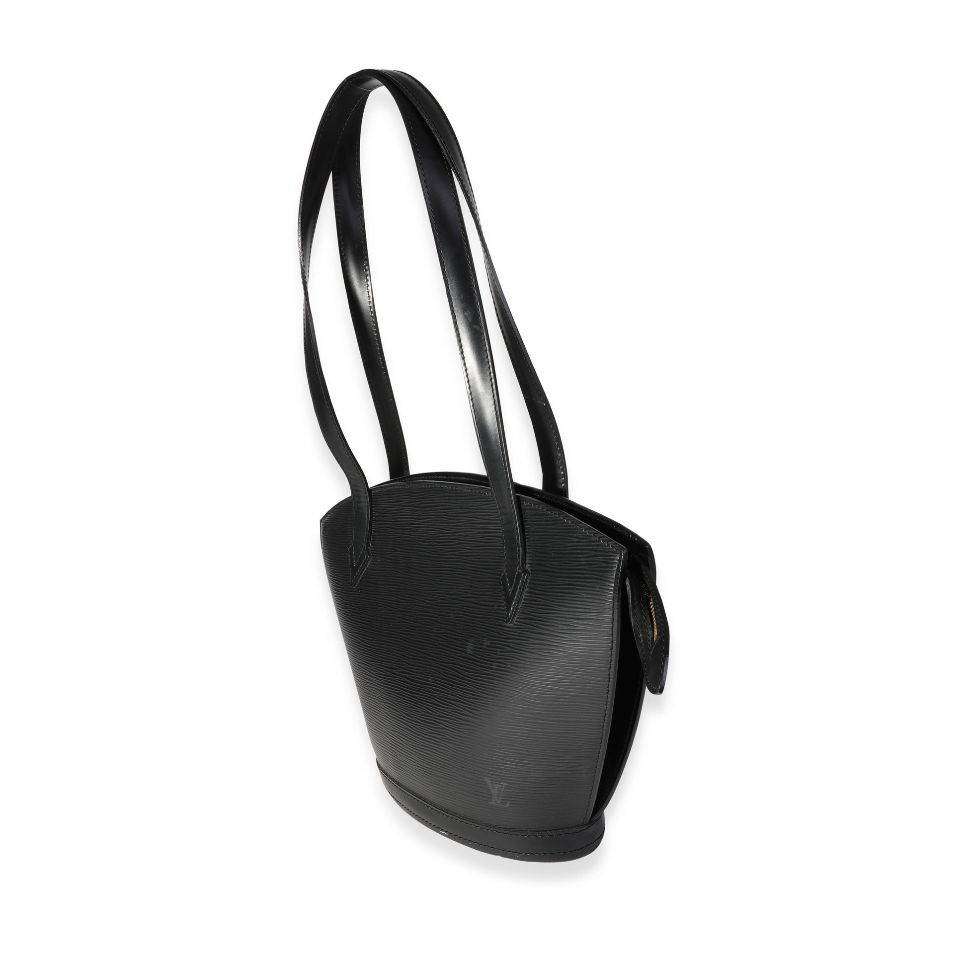 Louis Vuitton Black Epi Saint Jacques