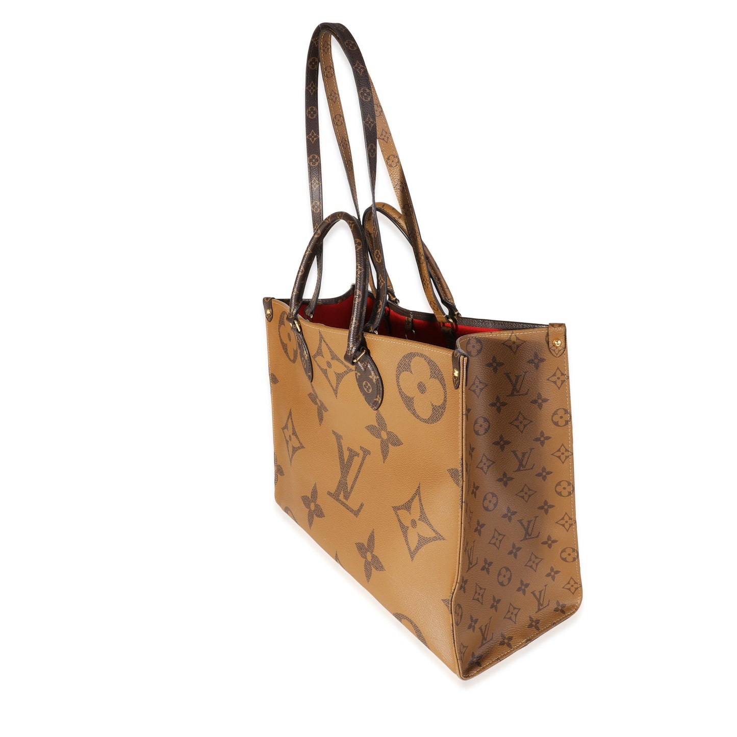 Luxury Women's Tote Bag | Louis Vuitton Monogram Reverse Giant Onthego GM