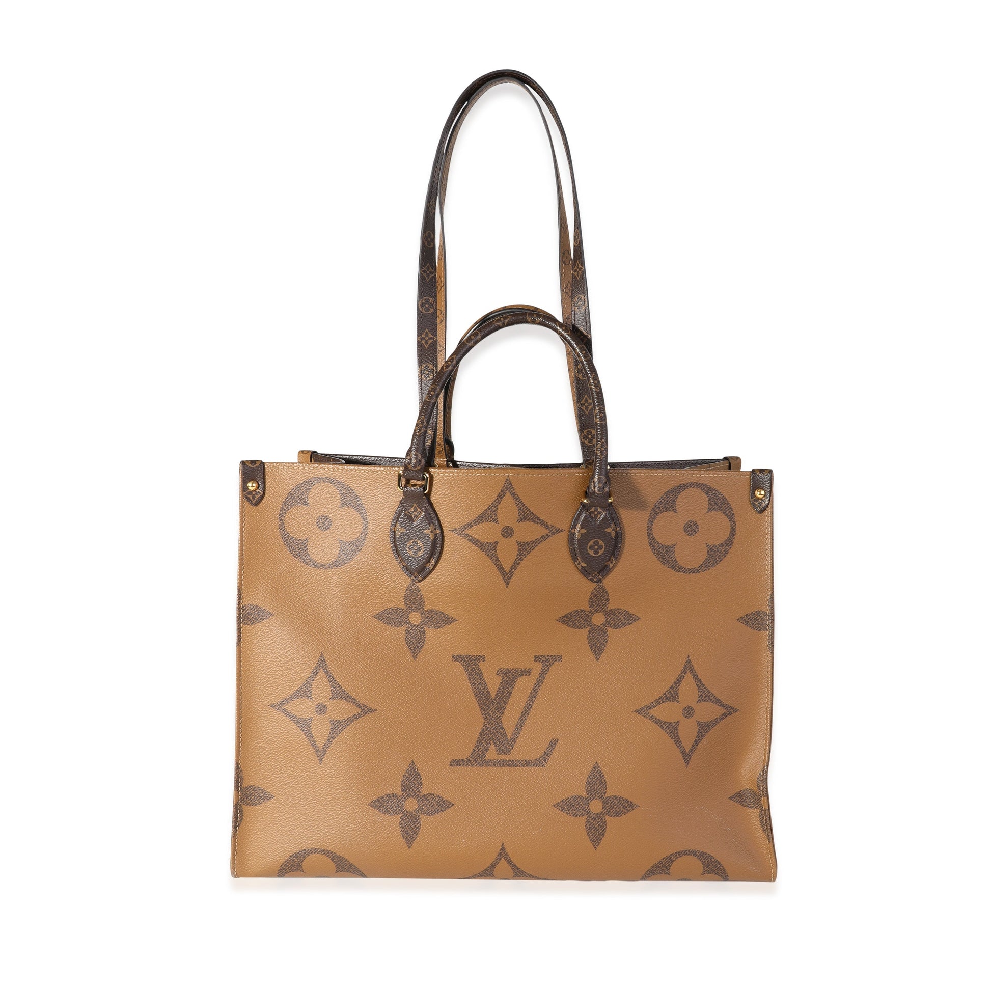 Luxury Women's Tote Bag | Louis Vuitton Monogram Reverse Giant Onthego GM
