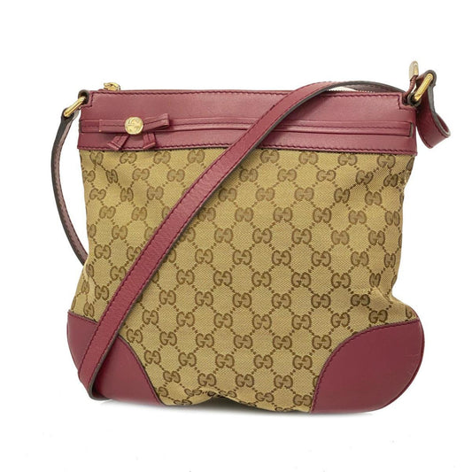 Gucci Canvas Shoulder Bag