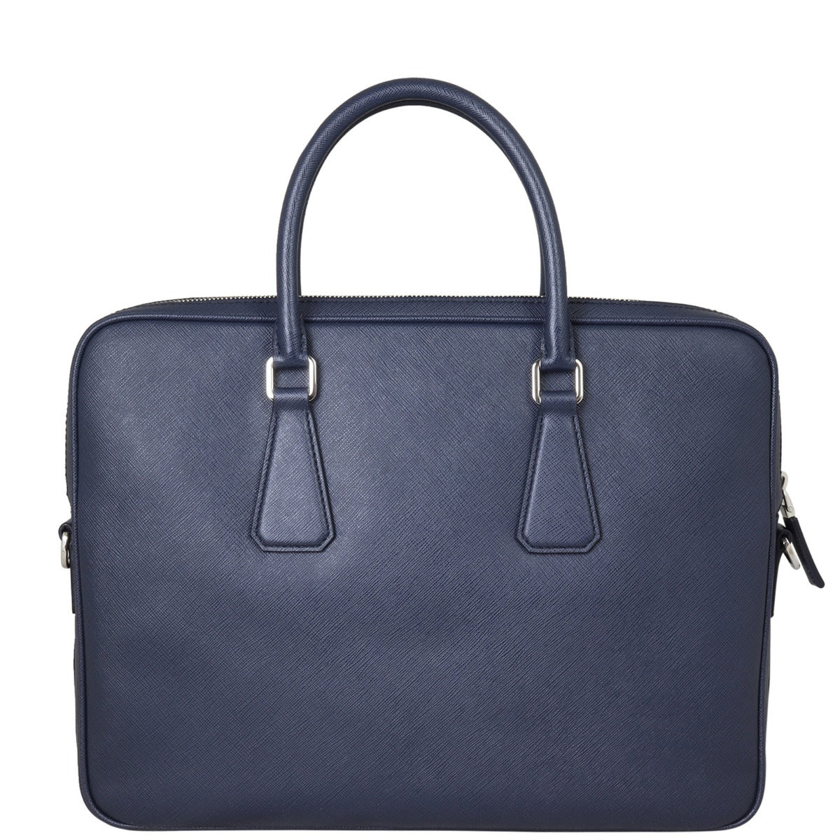 Prada Saffiano Zip Briefcase Bag