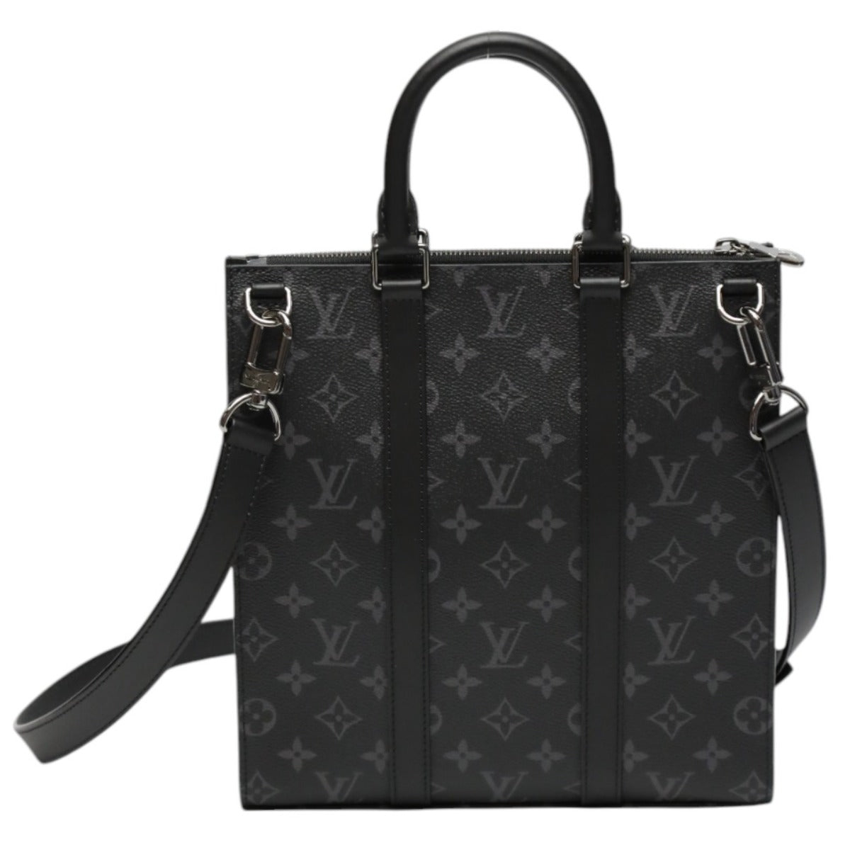 Luxury Women's Tote Bag | LOUIS VUITTON Tote Bag Monogram canvas black Monogram Eclipse Sac Plat Cloth
