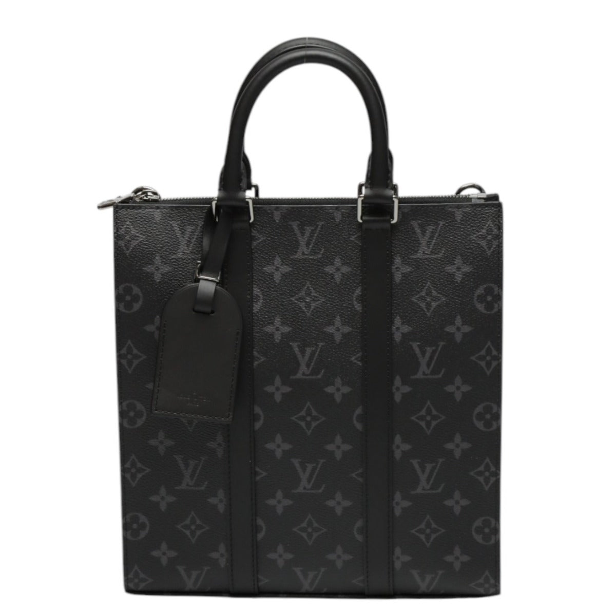 Luxury Women's Tote Bag | LOUIS VUITTON Tote Bag Monogram canvas black Monogram Eclipse Sac Plat Cloth