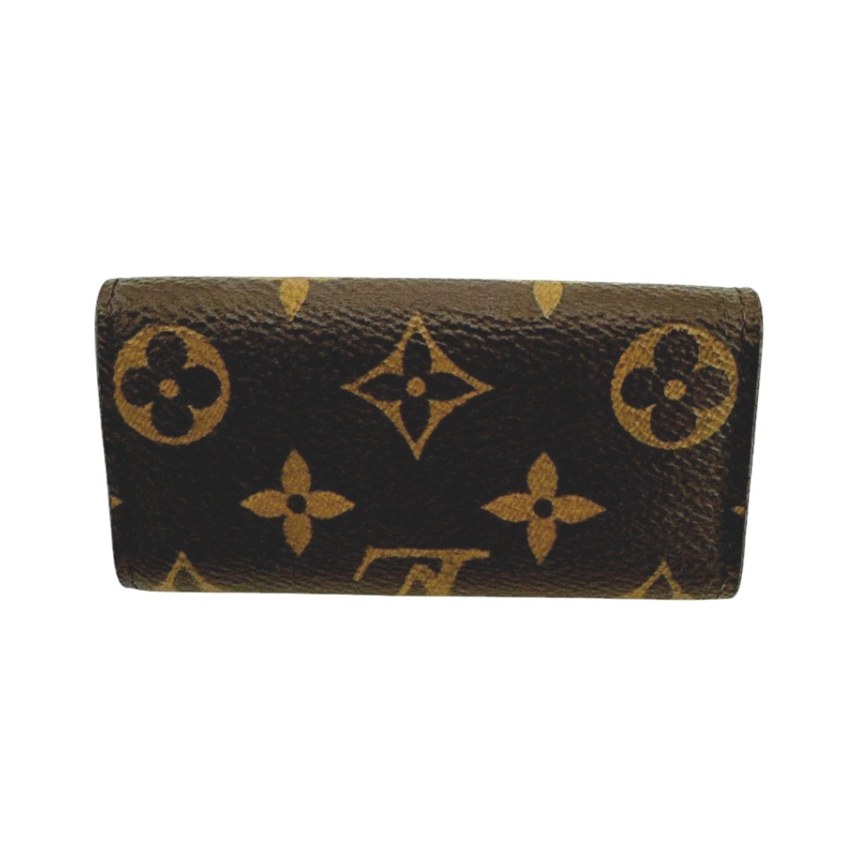 LOUIS VUITTON Key case Key holder Monogram canvas Brown for 4 Monogram Multicles4 Women(Unisex)