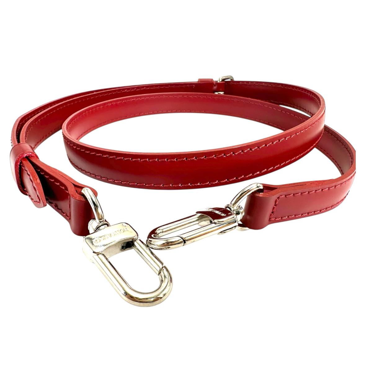 LOUIS VUITTON Shoulder strap Epi Leather Red Epi strap