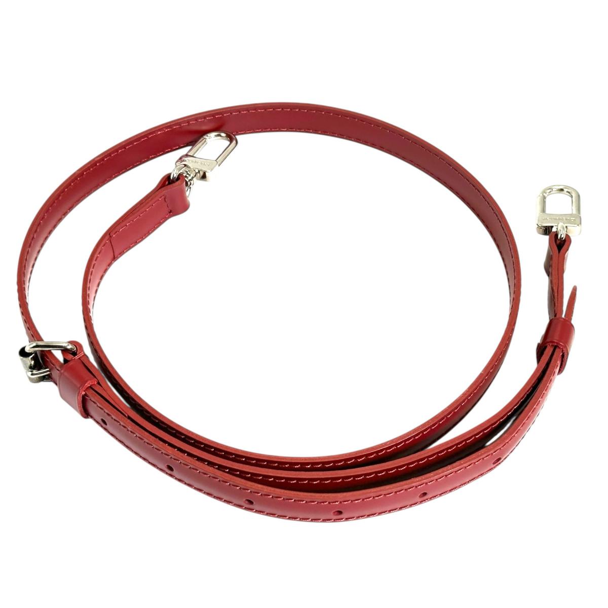 LOUIS VUITTON Shoulder strap Epi Leather Red Epi strap