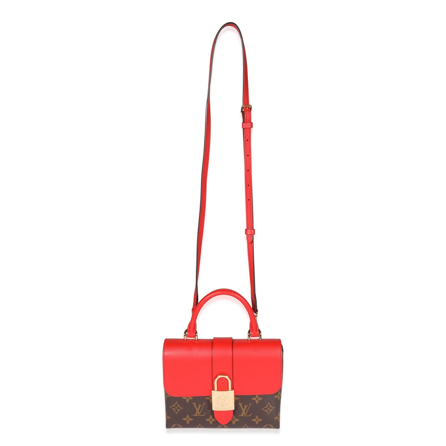 Louis Vuitton Monogram Canvas & Coquelicot Locky BB