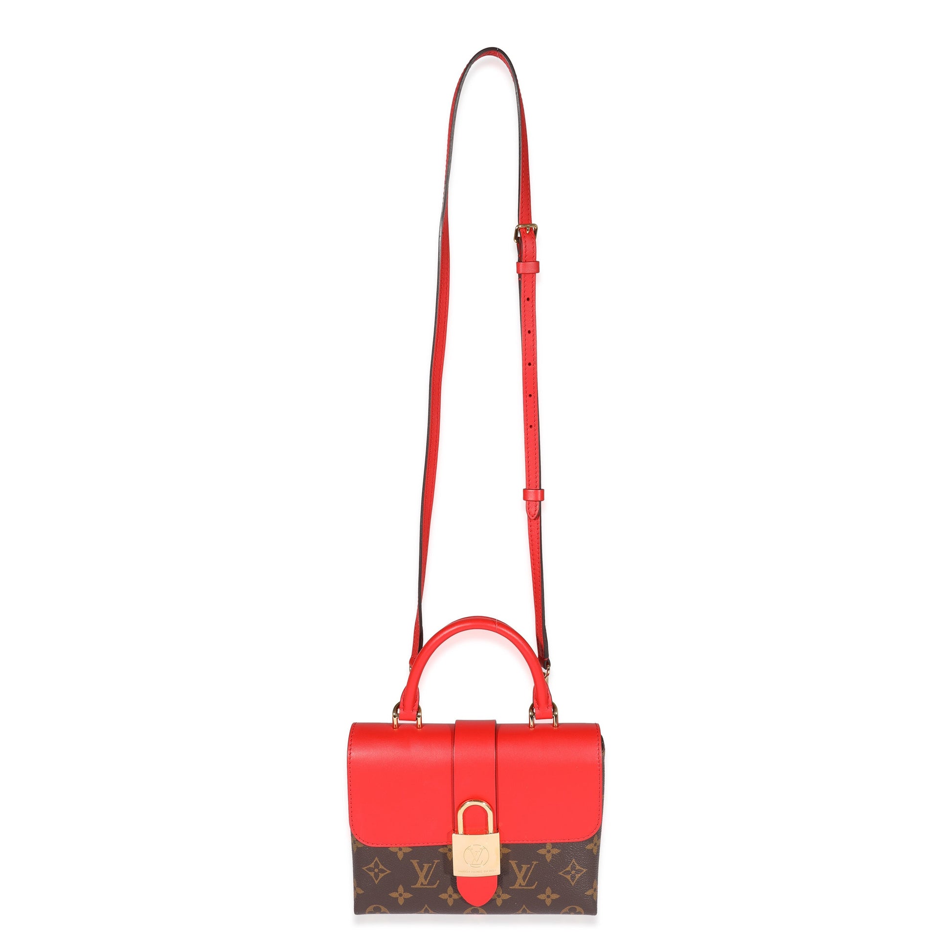 Louis Vuitton Monogram Canvas & Coquelicot Locky BB