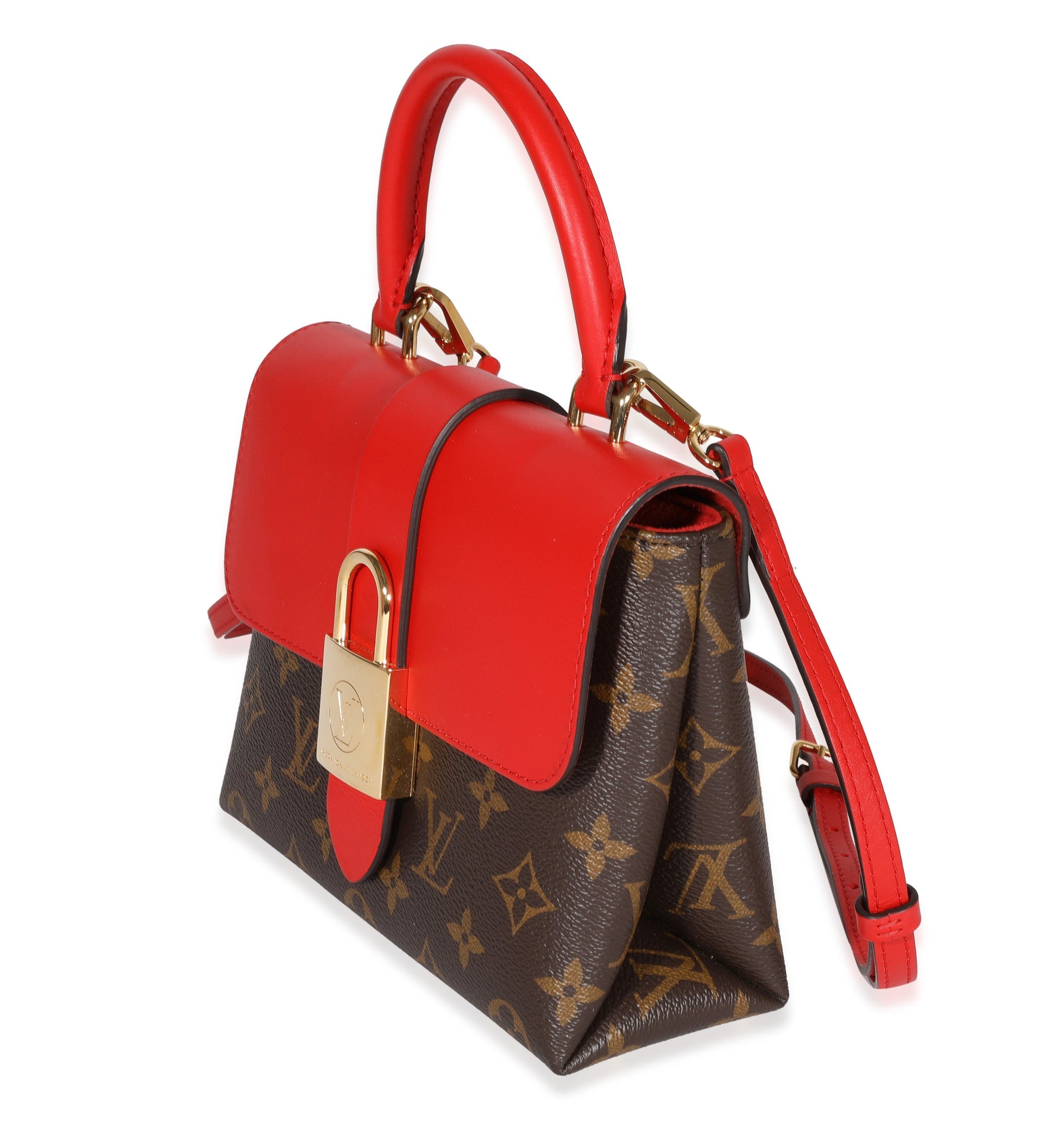 Louis Vuitton Monogram Canvas & Coquelicot Locky BB