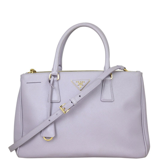 Prada Saffiano Lux Galleria Double Zip Tote Medium