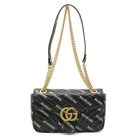 Gucci Luxury Balenciaga Trending 2026 GG Marmont Hacker Small Shoulder Bag