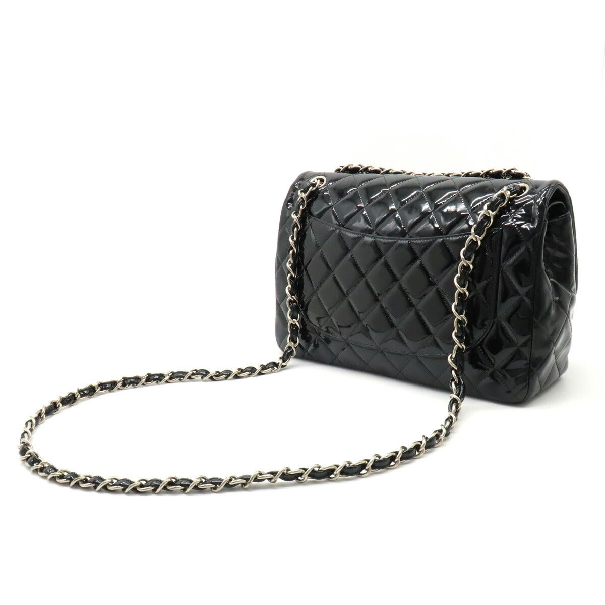 Chanel MatelassÃ©30 Patent Leather Shoulder Bag