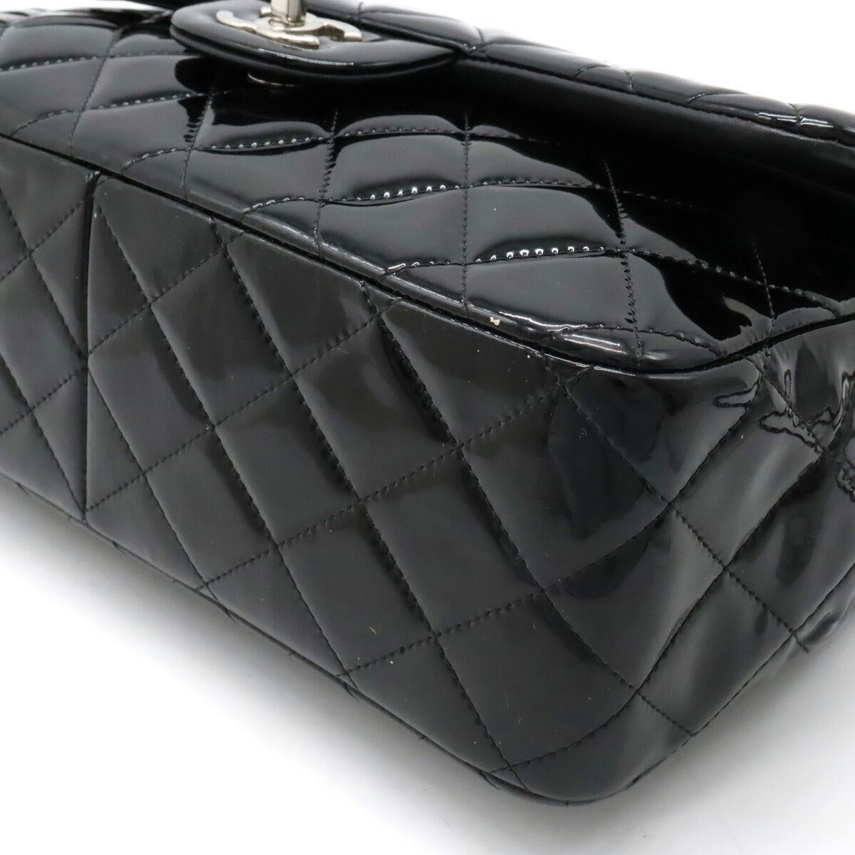 Chanel MatelassÃ©30 Patent Leather Shoulder Bag