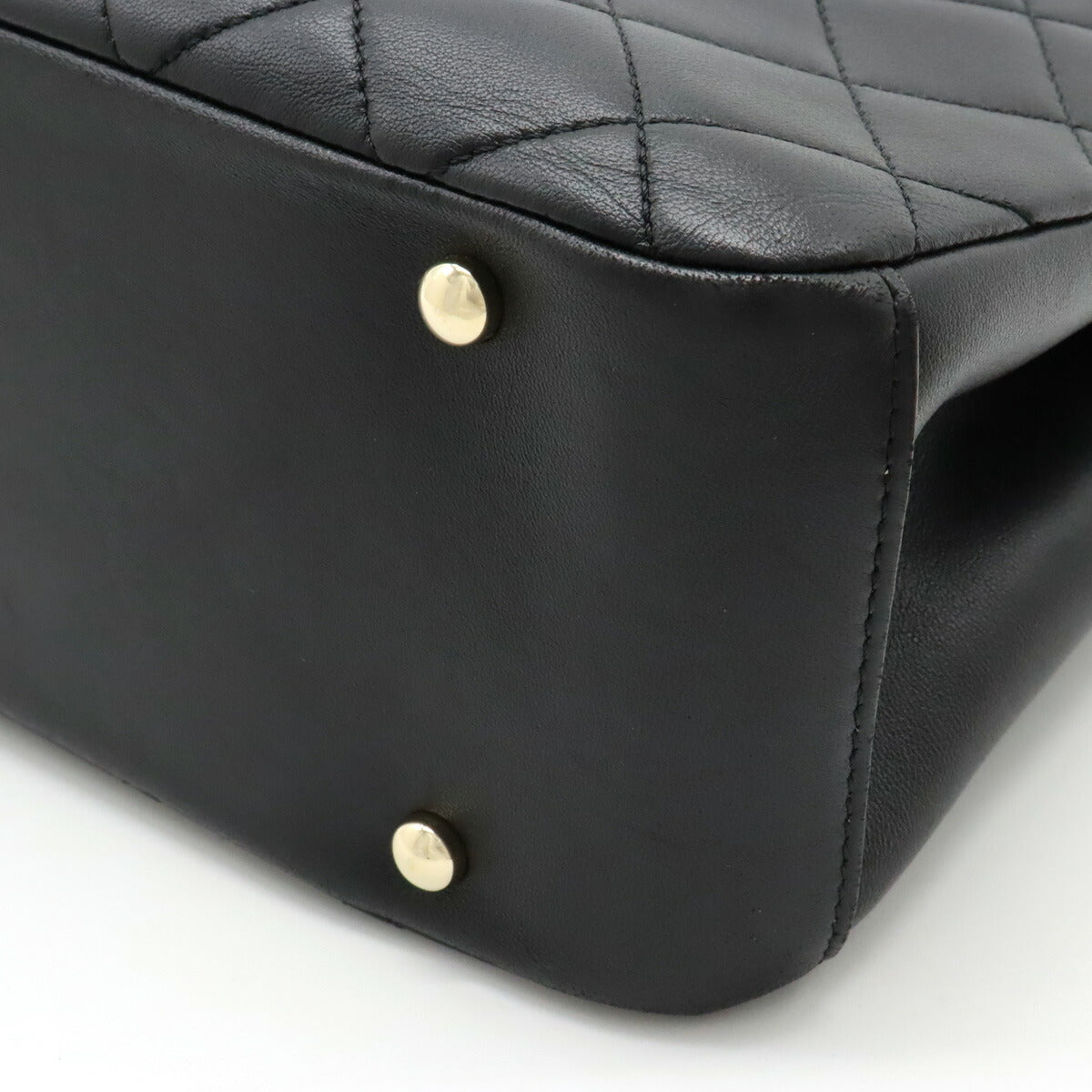 Chanel Leather MatelassÃ© Coco 2way Handbag