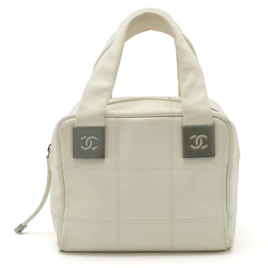 Chanel Choco Bar Leather Handbag