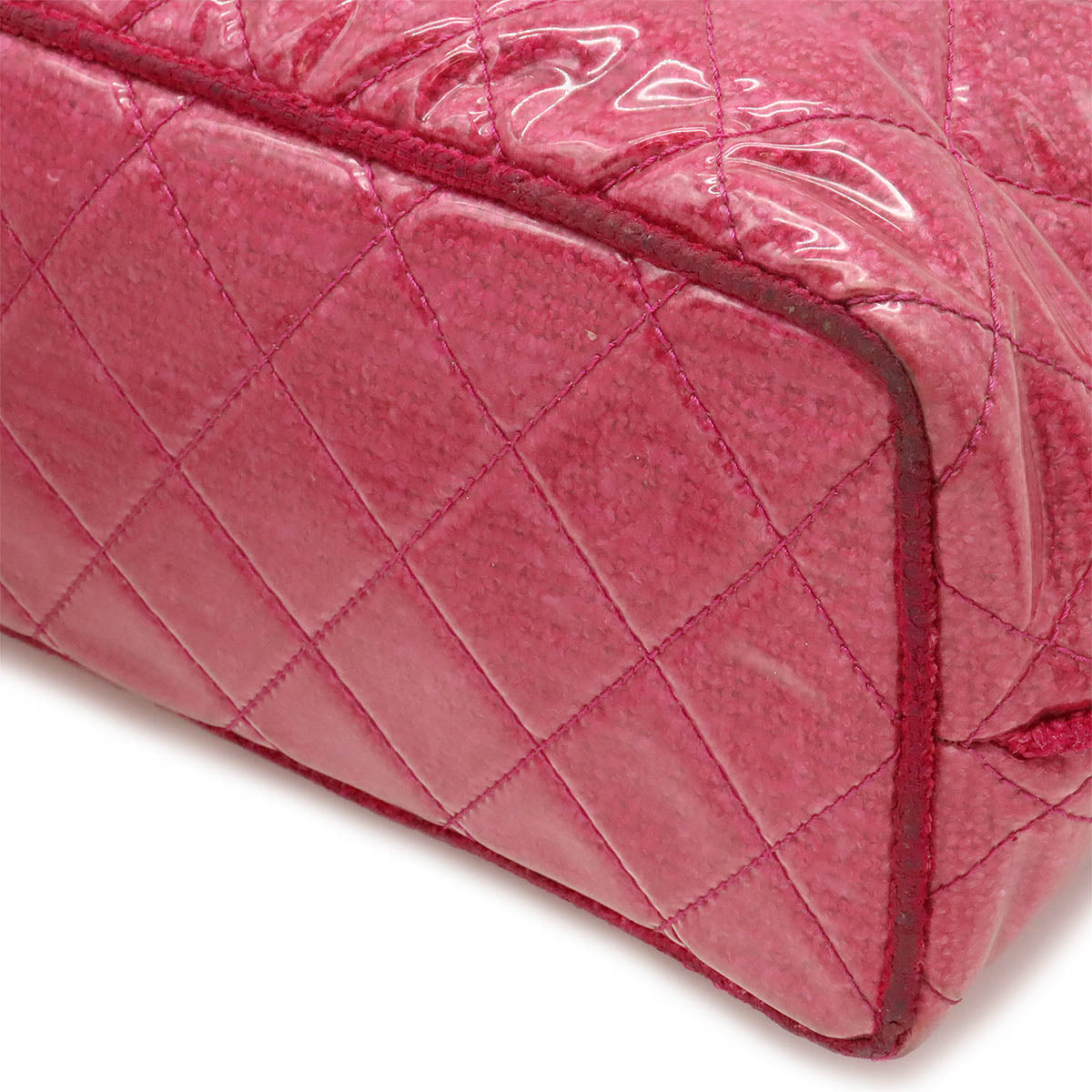 Chanel Patent Coco 2way Tote Bag A47155 Pink