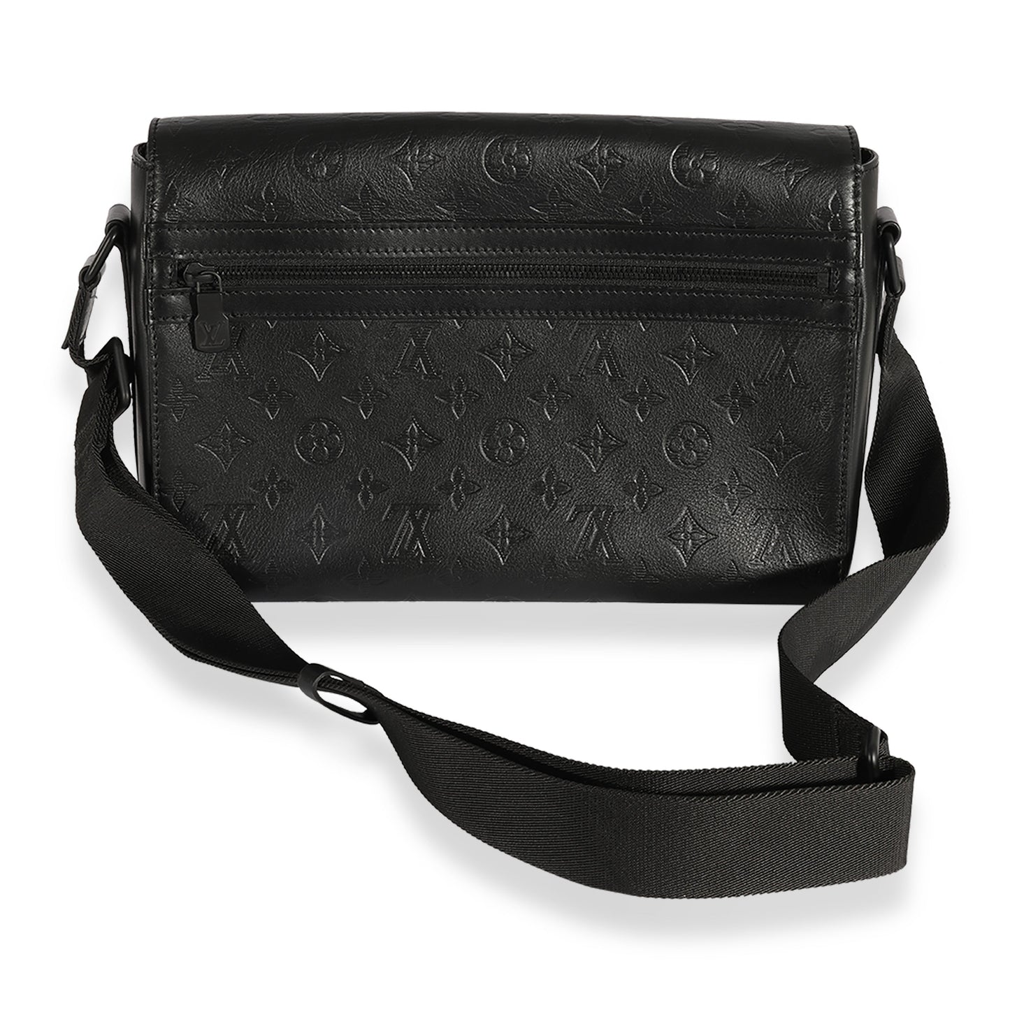 Luxury Women's Handbag | Louis Vuitton Black Monogram Shadow Sprinter Messenger