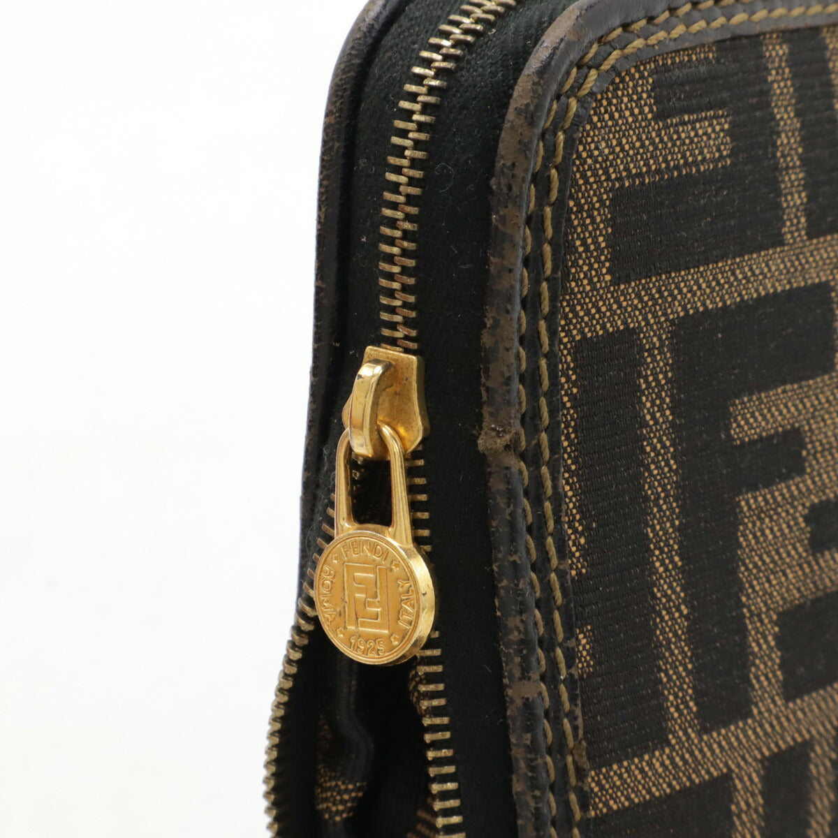 Fendi Nylon Canvas Zucca Tote Bag
