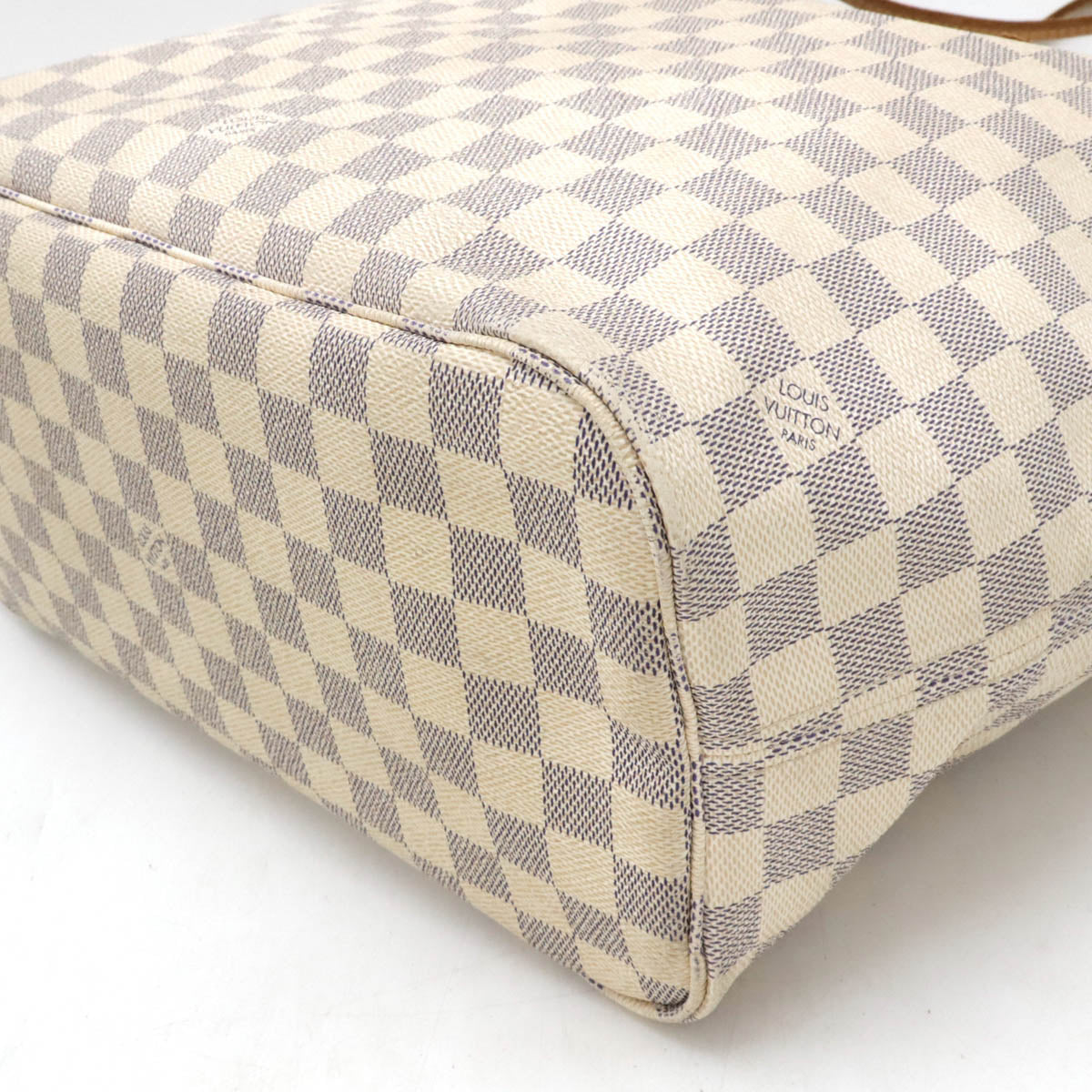 Louis Vuitton Dami Azul Neverful MM Tote Bag