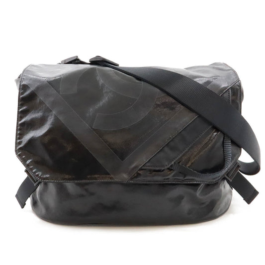 Chanel Coated Canvas Sports Line Coco Shoulder Bag A35976