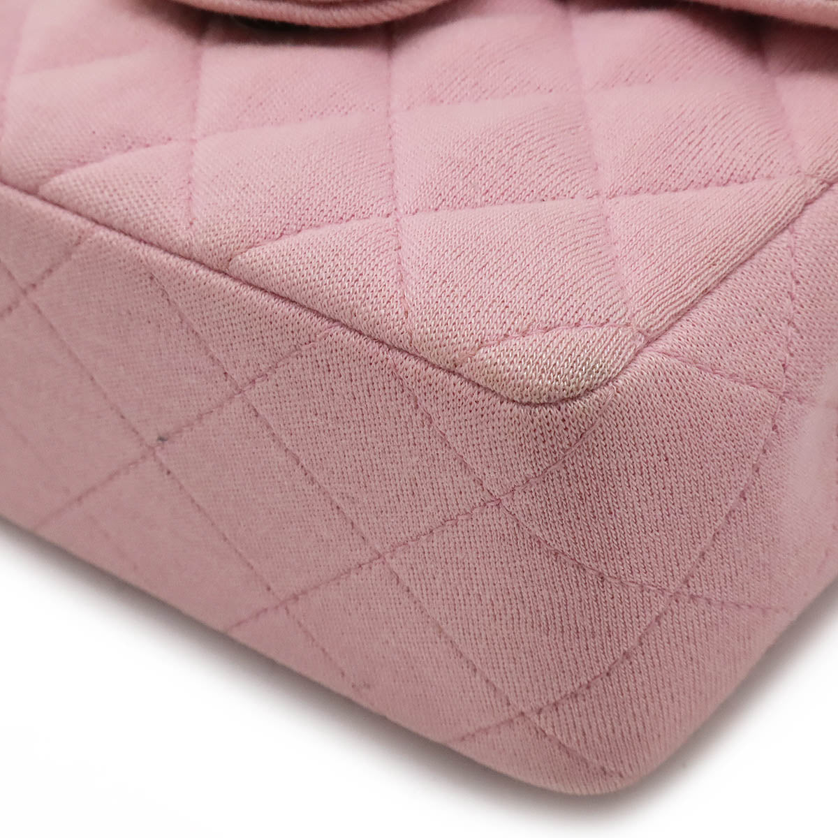 Chanel Cotton Jersey Mini MatelassÃ© Shoulder Bag A01115