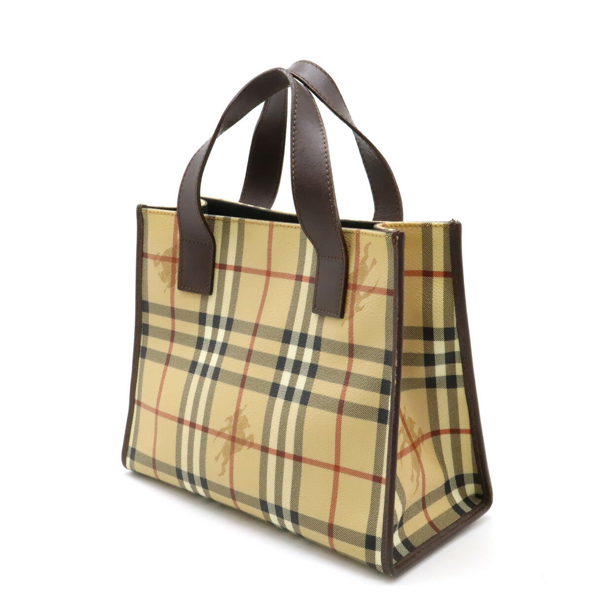Burberry Nova Check PVC Handbag