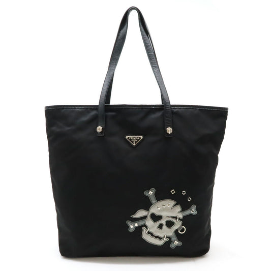 Prada Nylon Skull 2way Tote Bag VA832T