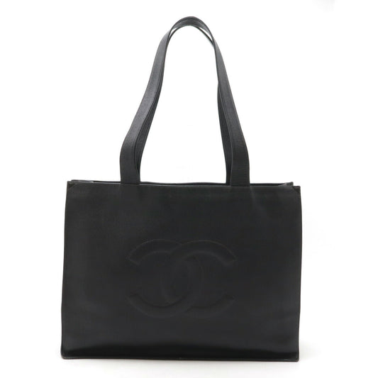Chanel Coco Caviar Leather 2way Tote Bag