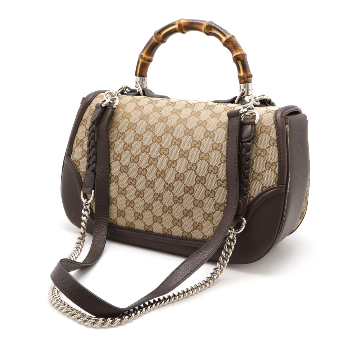 Gucci GG Canvas Bamboo 2way Bag 240241