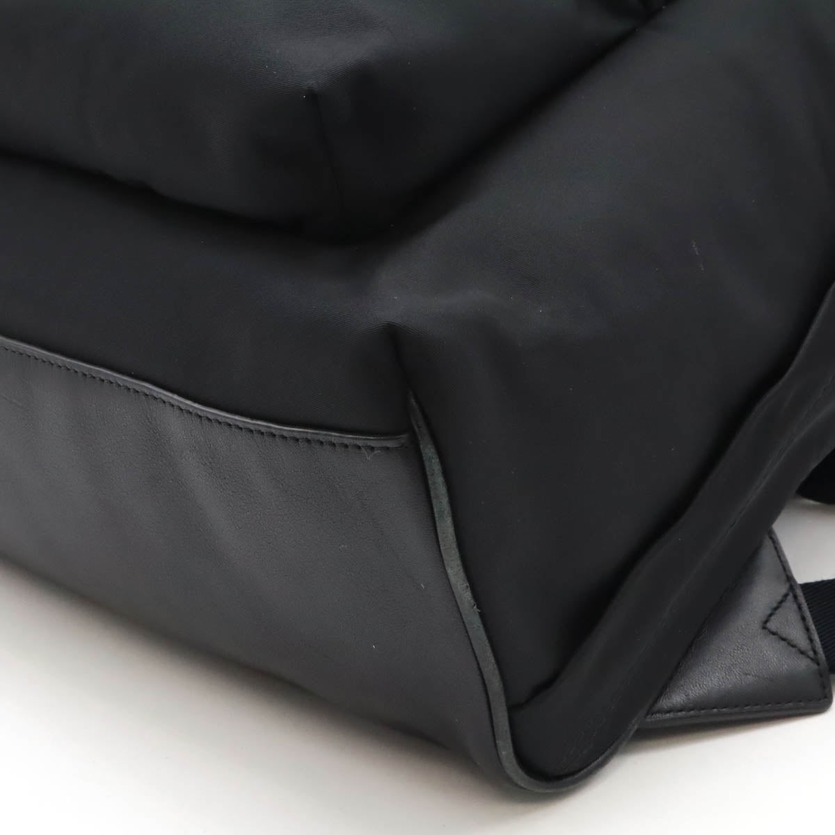 Burberry Nylon Leather Jet Logo Print Backpack 8063495