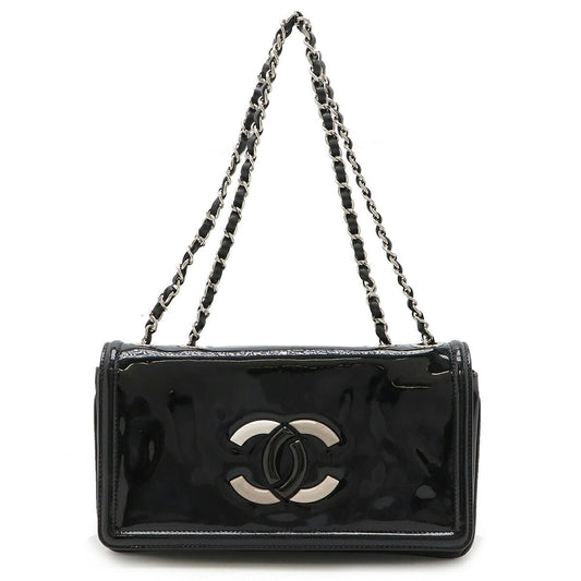 Chanel Enamel/Lambskin Lipstick Coco Chain Shoulder Bag