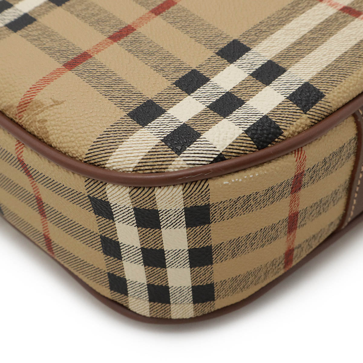 Burberry PVC Leather Shoulder Bag