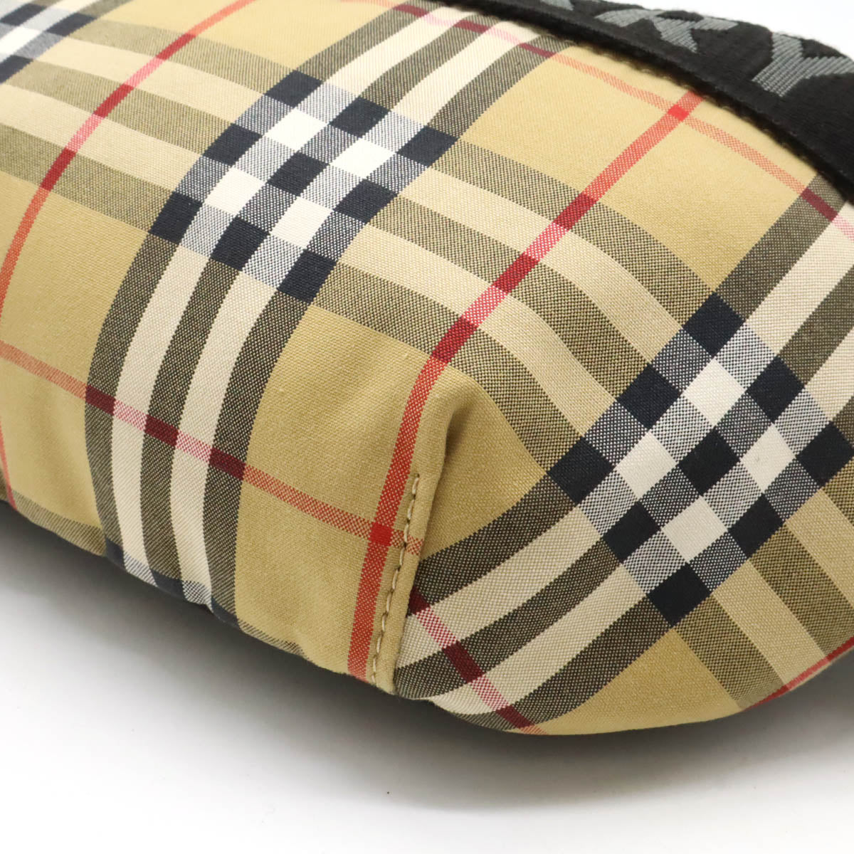 Burberry Nylon/Leather Check 2way Waist Bag 8026557