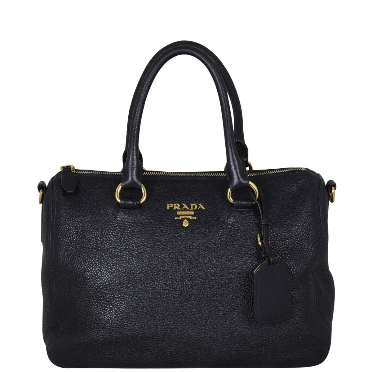 Prada Vitello Daino Satchel Bag