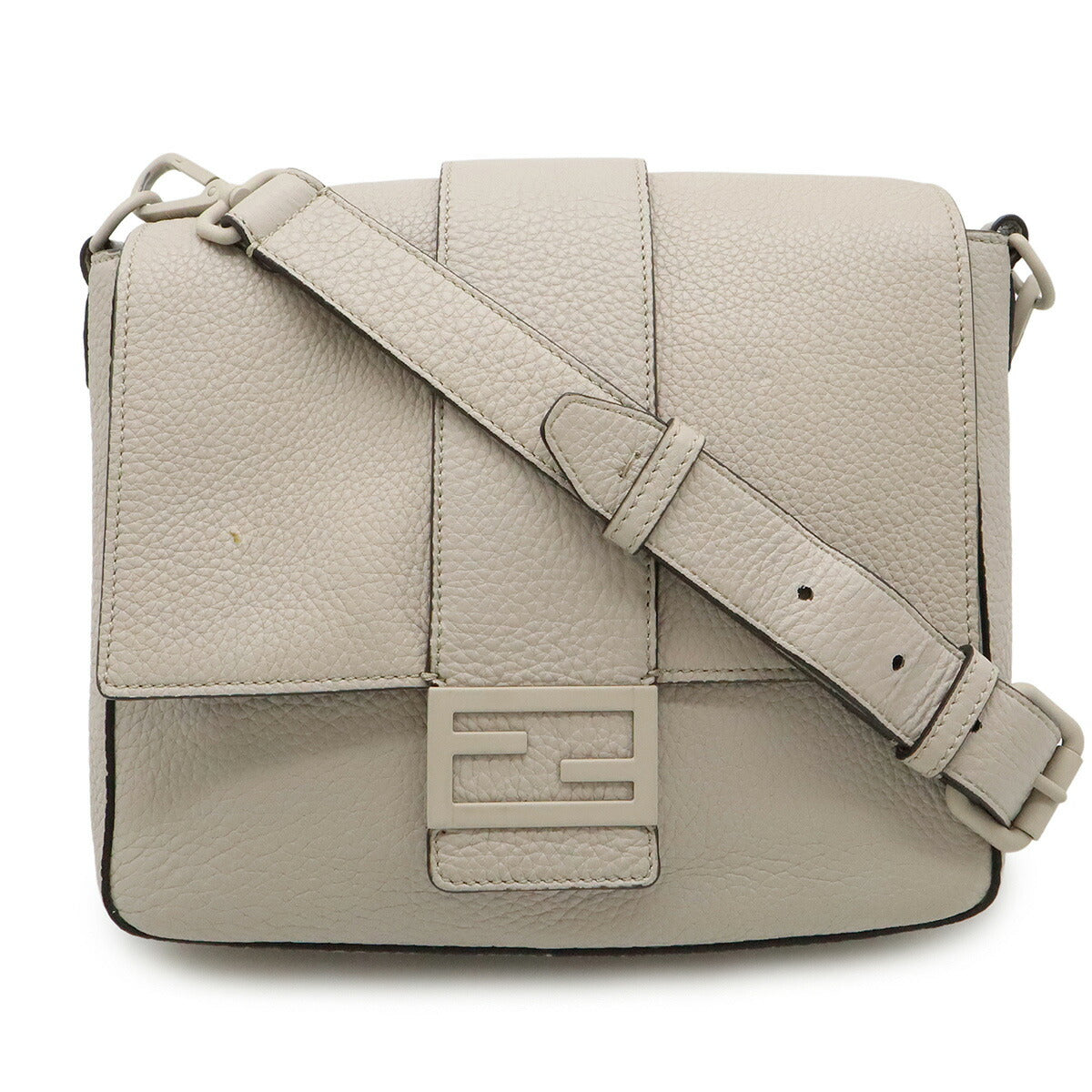 Fendi Baguette Calf Leather Messenger Bag