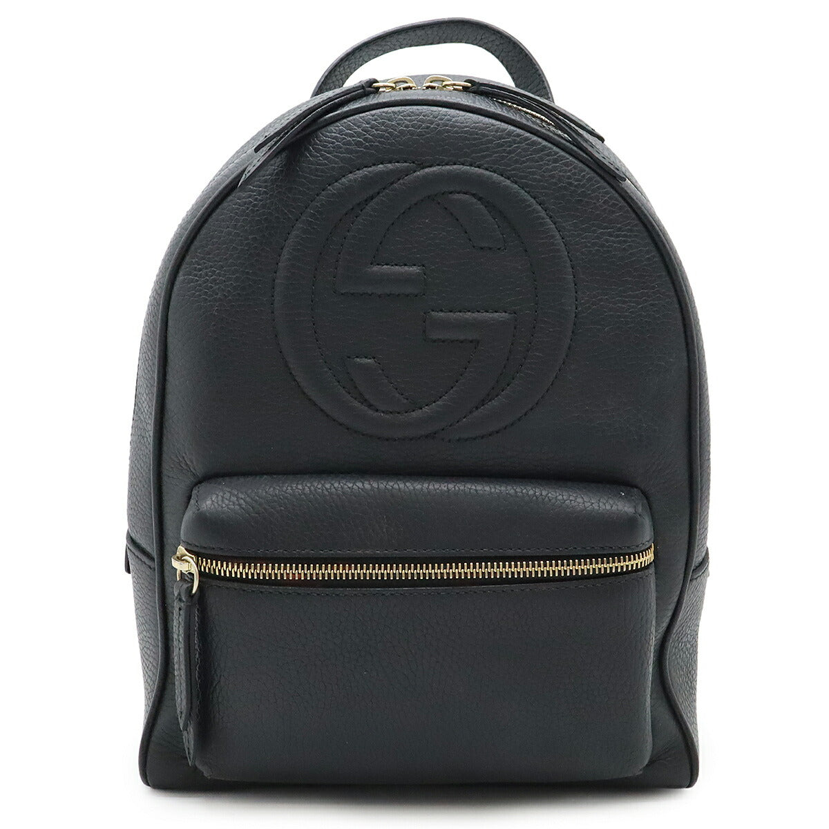Gucci Soho Interlocking G Leather Backpack