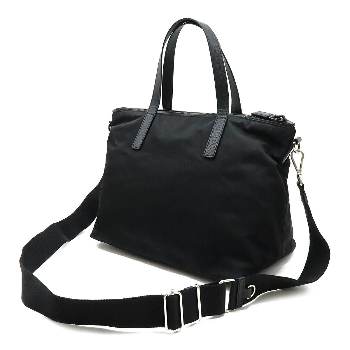 Prada Robot Triangle Logo 2way Handbag