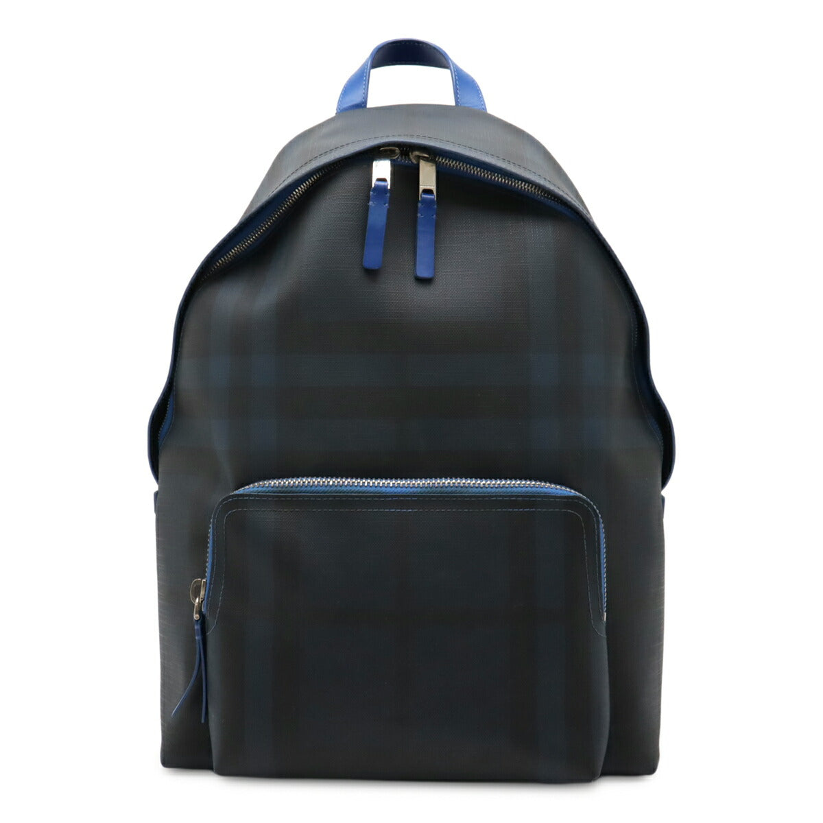 Burberry Smoked Check PVC Leather 2way Backpack