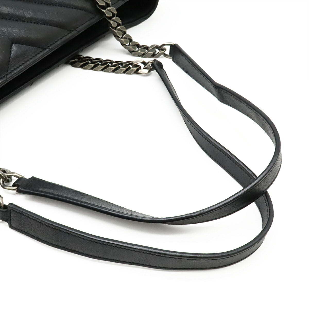 Saint Laurent Paris Leather Shoulder Bag