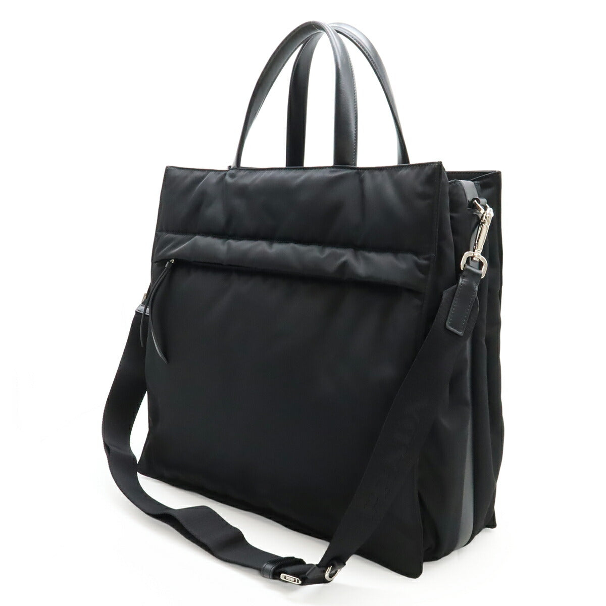 Prada TESSUTO+VITELLO 2way tote bag