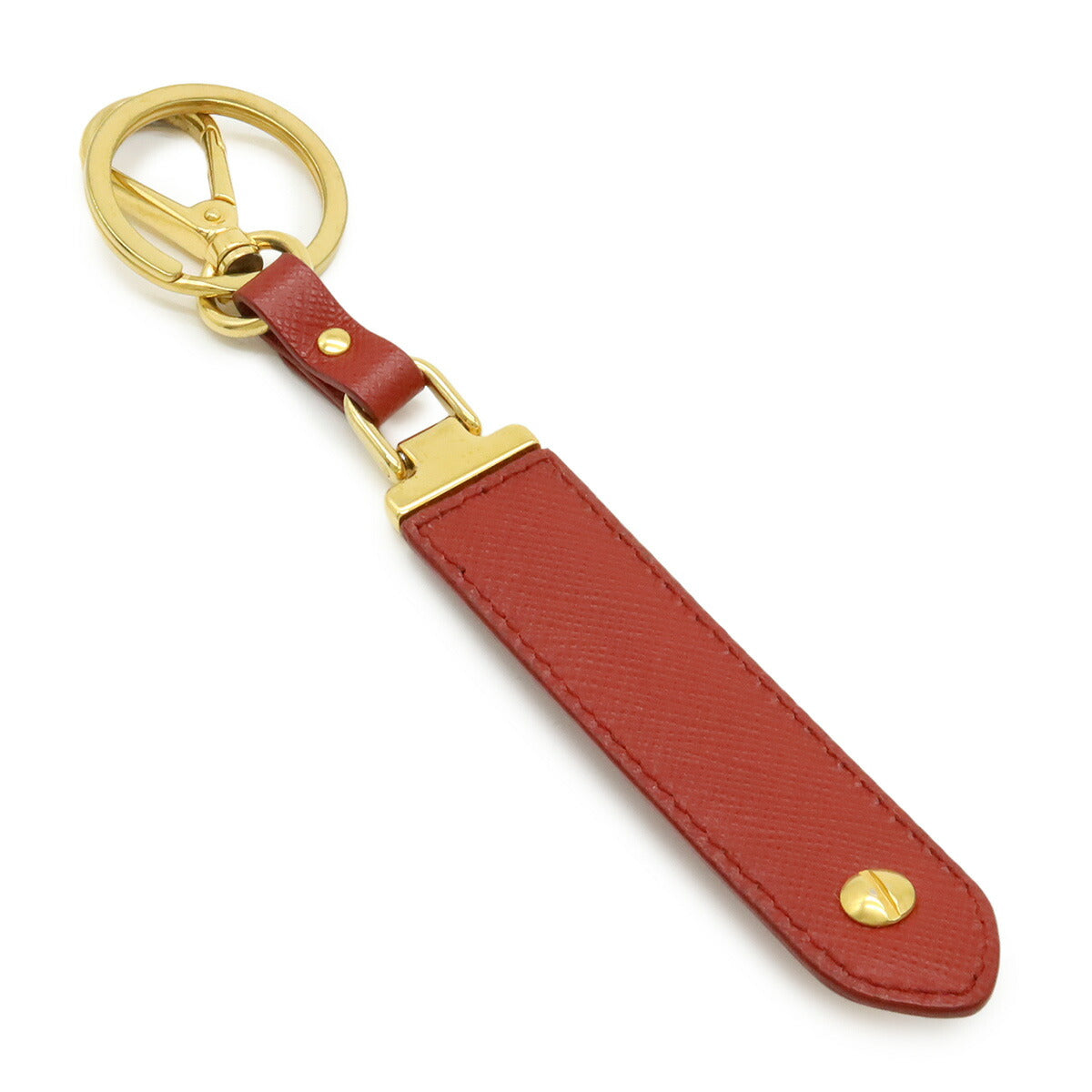 Prada Saffiano Leather Key Holder