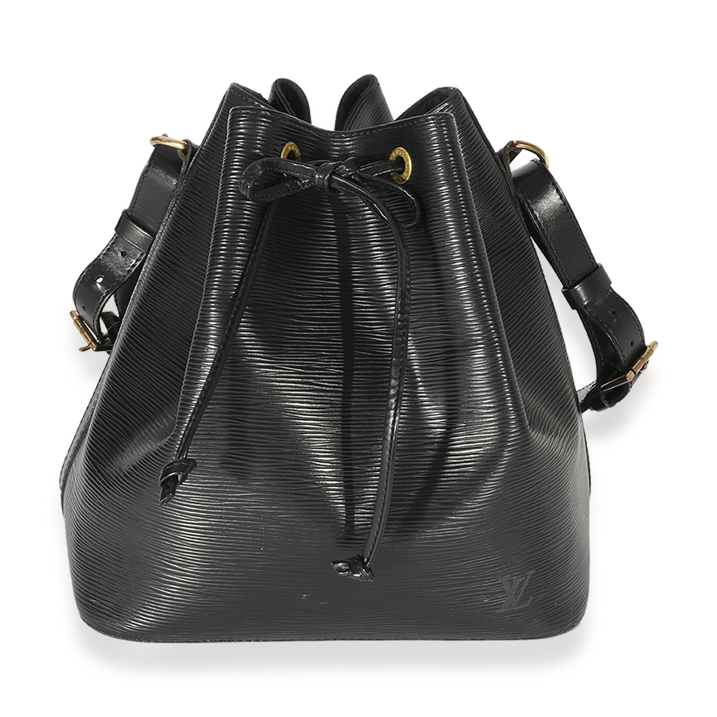 Louis Vuitton Black Leather Epi Noe