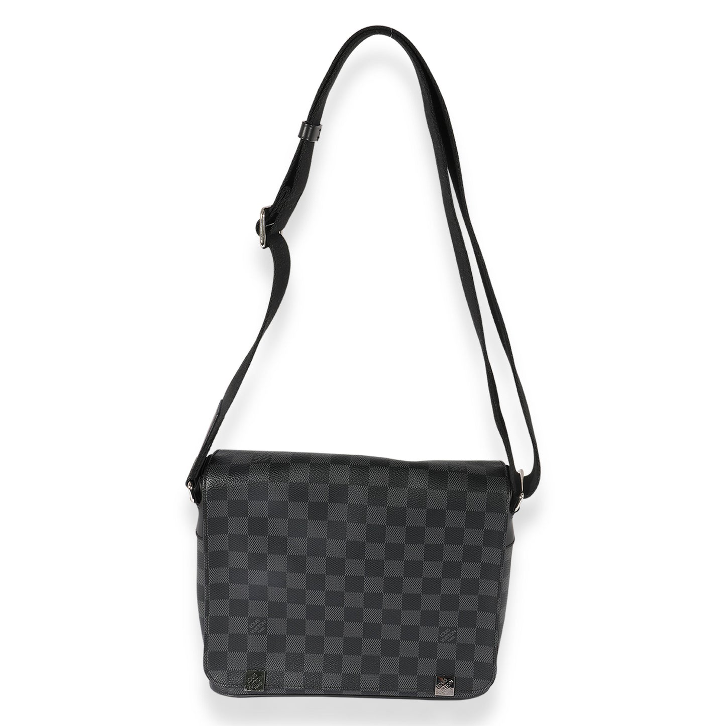 Luxury Women's Handbag | Louis Vuitton Damier Graphite Canvas District NM