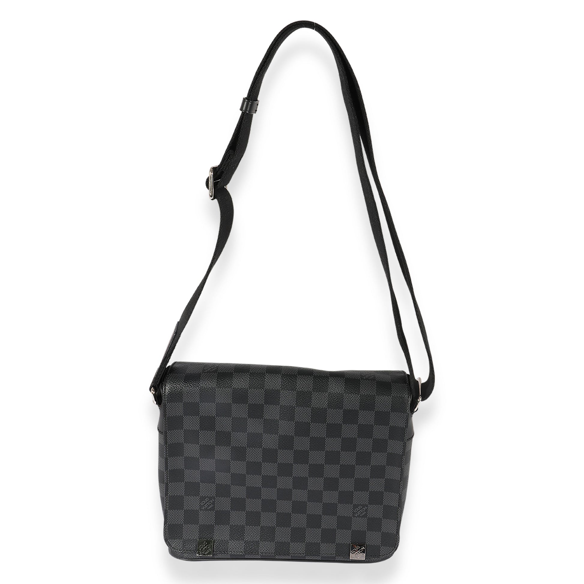 Luxury Women's Handbag | Louis Vuitton Damier Graphite Canvas District NM