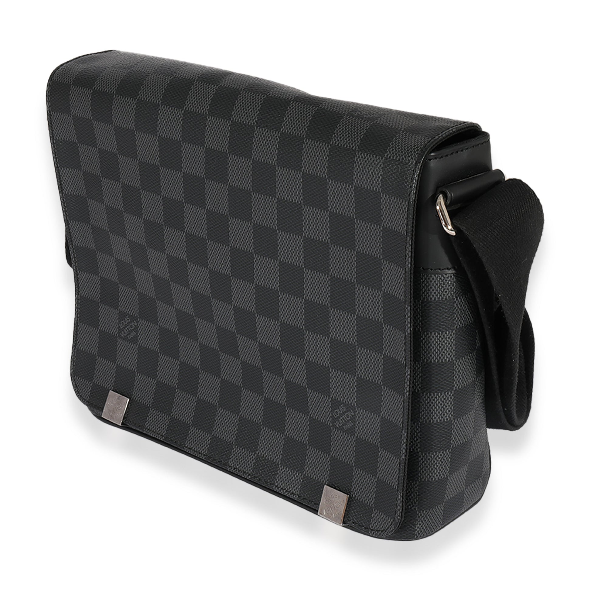 Luxury Women's Handbag | Louis Vuitton Damier Graphite Canvas District NM