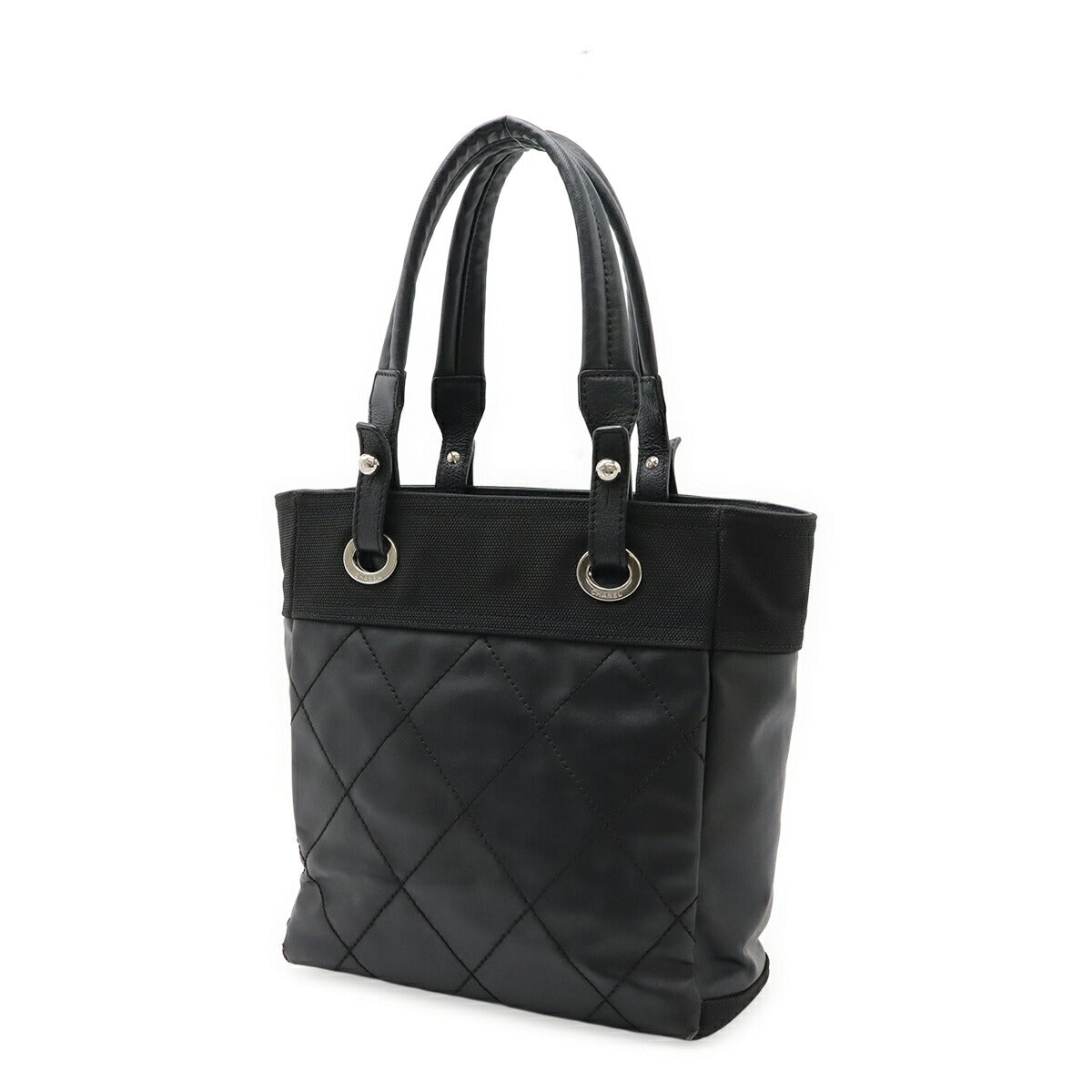 Chanel Paris Biarritz Coated Canvas 2way Tote Bag